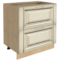 Долен шкаф Vanilla H60/87-E20, с 2 чекмеджета - Модулни кухни